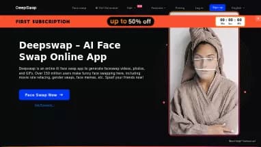 Нейросеть DeepSwap - Дипфейк,Редактирование изображений,Редактирование видео