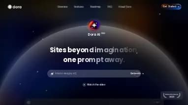 Нейросеть Dora AI - No Code/Low Code,Дизайн,Маркетинг