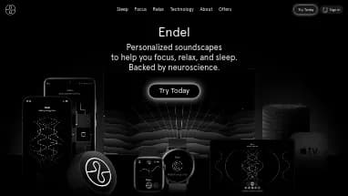 Нейросеть Endel - Ассистивные технологии,Продуктивность,Музыка