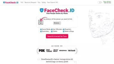 Нейросеть FaceCheck ID - Определение ИИ,Копирайтинг