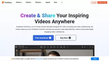 Нейросеть Fineshare FineCam - Редактирование видео