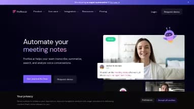 Нейросеть FireFlies - Образование,Продуктивность,Суммаризация текста,Транскрибация аудио и видео