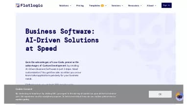 Нейросеть Flatlogic - No Code/Low Code