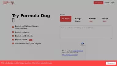 Нейросеть Formula.dog - Таблицы и PDF