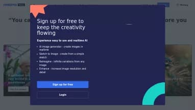 Нейросеть Freepik - Генерация изображений