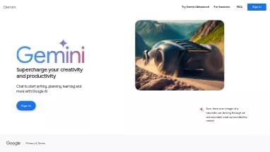 Нейросеть Gemini AI - Чат-бот