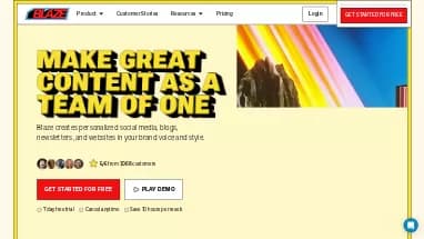 Нейросеть Blaze - Маркетинг,Копирайтинг,SMM