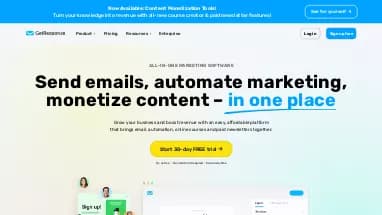 Нейросеть GetResponse - Автоматизация,E-mail,Маркетинг