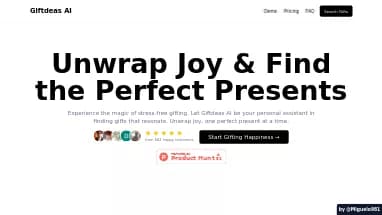 Нейросеть GiftIdeas AI - Полезные ИИ