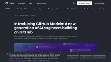 Нейросеть GitHub Models - Разработка ПО,Open Source,Модель LLM