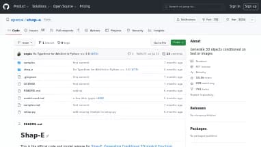 Нейросеть Shap-e - 3D и анимация,Open Source