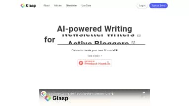 Нейросеть Glasp - Маркетинг,Память