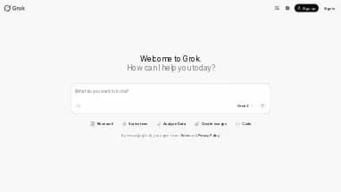 Нейросеть Grok-3 - Чат-бот,Модель LLM