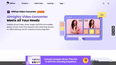 Нейросеть HitPaw - Редактирование аудио,Редактирование изображений,Редактирование видео