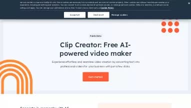 Нейросеть HubSpot Clip Creator - SMM,Генерация видео