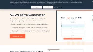 Нейросеть AI Website Generator - No Code/Low Code,Дизайн