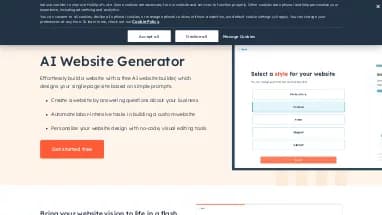 Нейросеть AI Website Generator - No Code/Low Code,Дизайн