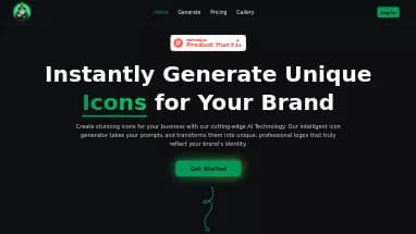 Нейросеть IconWizardAI - Генерация логотипа