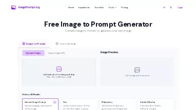 Нейросеть Image to Prompt - Полезные ИИ,Промпты