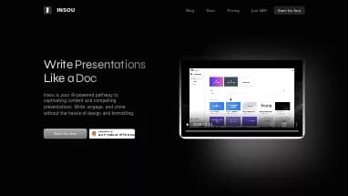 Нейросеть Insou - Презентации