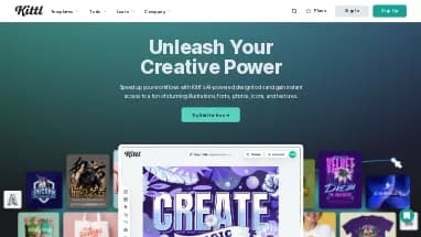 Нейросеть Kittl - Генерация изображений