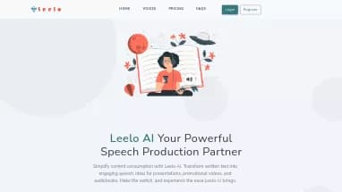 Нейросеть Leelo AI - Генерация голоса