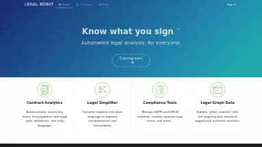 Нейросеть Legal Robot - Право