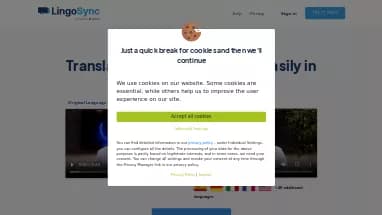 Нейросеть Lingosync - Перевод