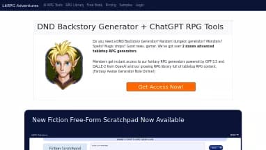 Нейросеть LitRPG Adventures - Игры