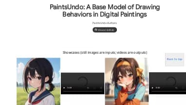 Нейросеть PaintsUndo - Генерация изображений,Open Source,Редактирование изображений