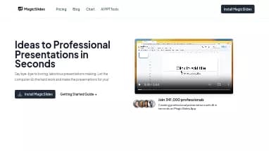 Нейросеть MagicSlides - Презентации