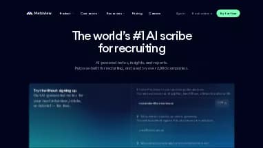 Нейросеть Metaview - Управление персоналом