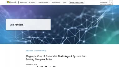Нейросеть Magentic-One - Автономные ИИ,Автоматизация,Open Source