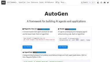 Нейросеть AutoGen - Автономные ИИ,Разработка ПО,Модель LLM