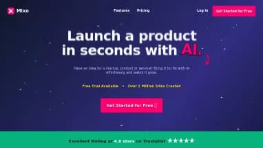 Нейросеть Mixo AI - Маркетинг,No Code/Low Code,Дизайн