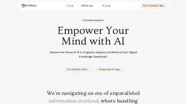 Нейросеть MyMemo - Образование,Память,Продуктивность