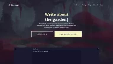 Нейросеть NovelAI - Сторителлинг