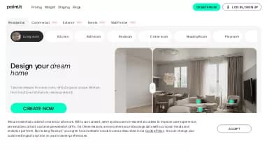 Нейросеть Paintit - Дизайн,Недвижимость и архитектура,Редактирование изображений