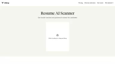 Нейросеть Resume Scanner - Расширения ChatGPT,Управление персоналом,Продуктивность