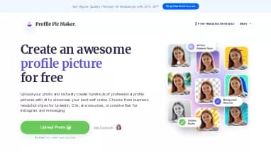 Нейросеть Profile Picture Maker - Редактирование изображений,Генерация изображений,SMM