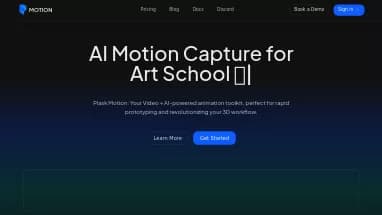 Нейросеть Plask AI - 3D и анимация