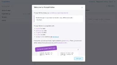 Нейросеть Prompt Refine - Промпты,Генерация текста,Копирайтинг