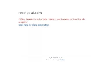 Нейросеть Receipt AI - Финансы