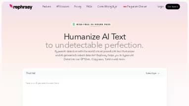 Нейросеть Rephrasy - Определение ИИ,Копирайтинг