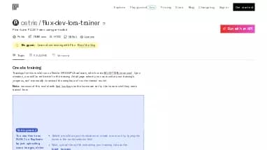 Нейросеть Flux-Dev-Lora-Trainer - Генерация изображений,Модель LLM