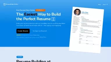 Нейросеть ResumeMaker - Управление персоналом