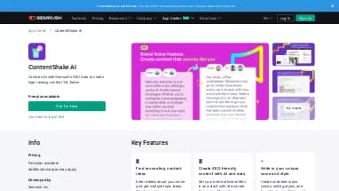 Нейросеть ContentShake AI - Генерация текста