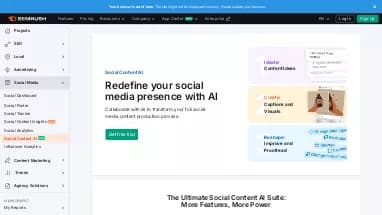 Нейросеть Social Content AI - SMM