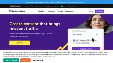 Нейросеть ContentShake AI - Генерация текста,Копирайтинг