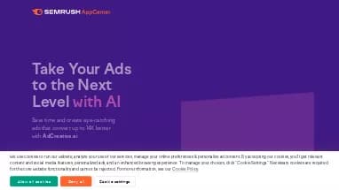 Нейросеть Adcreative AI by Semrush - Маркетинг,SMM